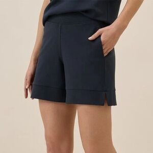 PACT Airplane Pull on Short in Navy Size Medium